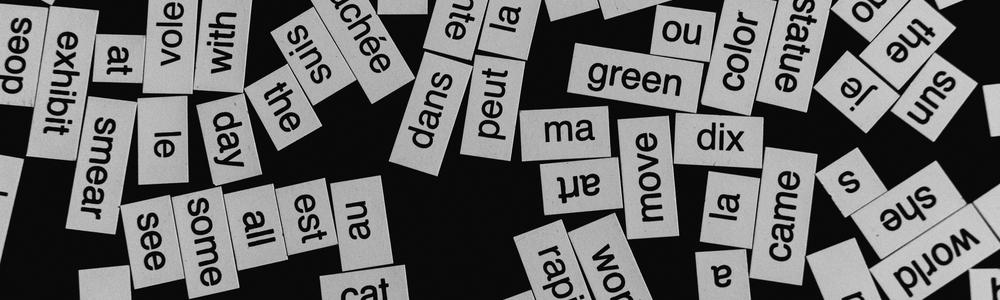 Utspridda ord på olika språk