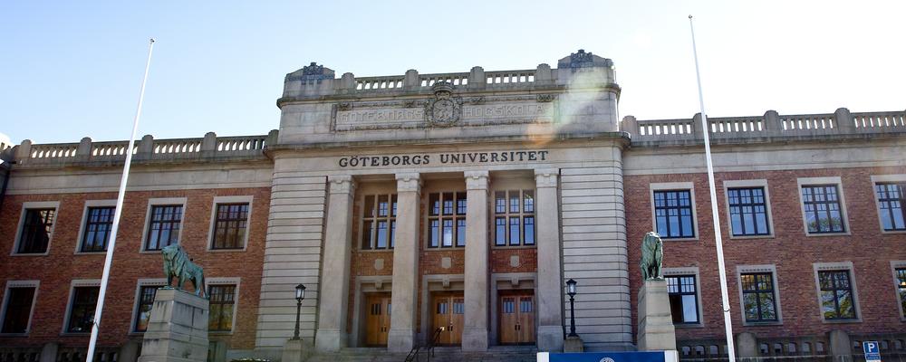 Vasaparken, the main buildning for The university of Gothenburg