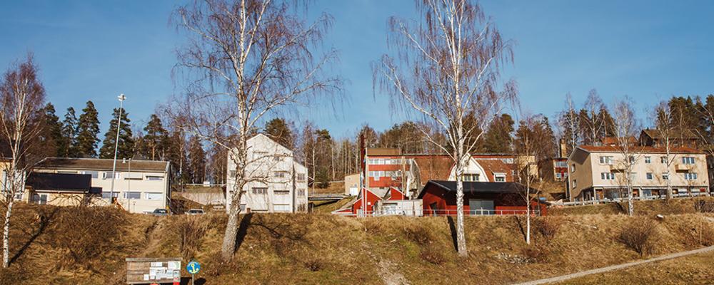 Miljöbild över HDK-Valand på Steneby.