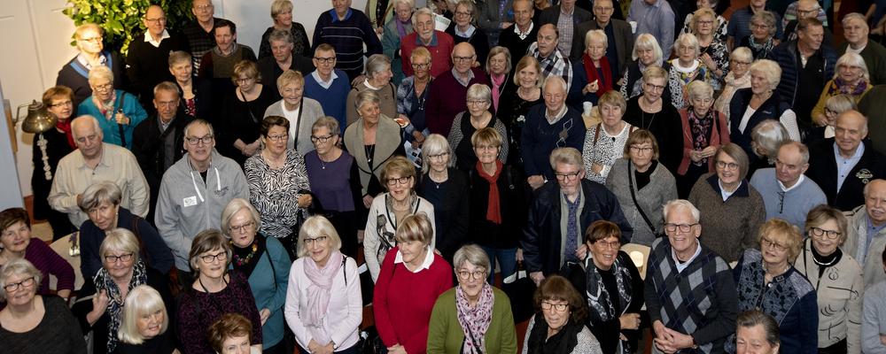 Forskningsdeltagare på sammankomst