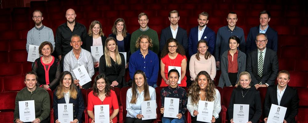 Scholarship receipients 2017