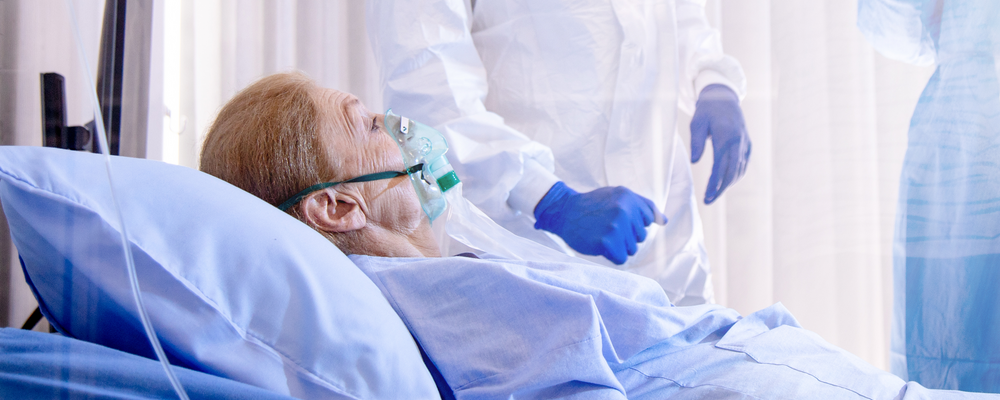 Patient i sjukhusmiljö, genrebild 