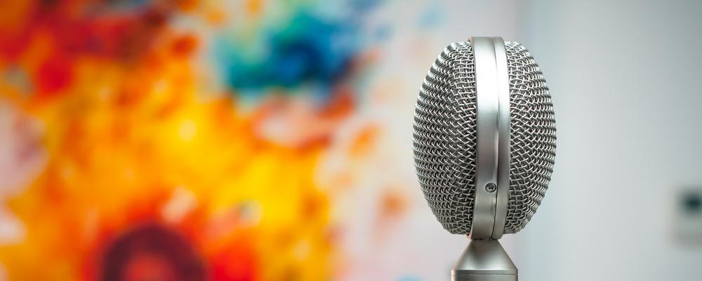 Mikrofon för intervju