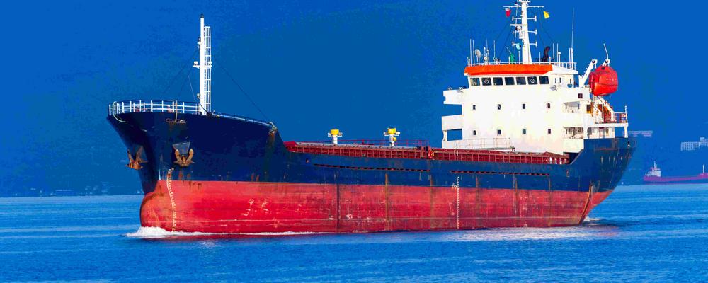 oljetanker på havet