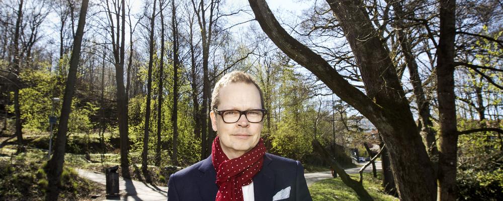 Ola Sigurdson, styrgruppsordförande för Göteborgs universitets verksamhet vid Jonsereds herrgård