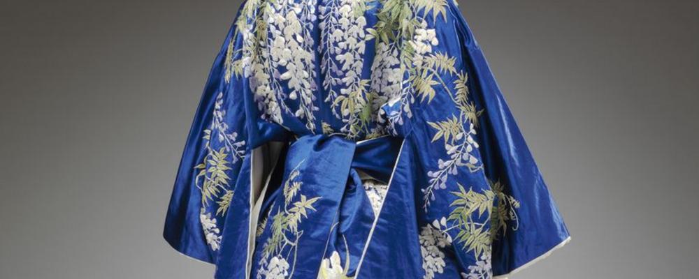 Kimono made in 1905-15 specifically for export to the west.