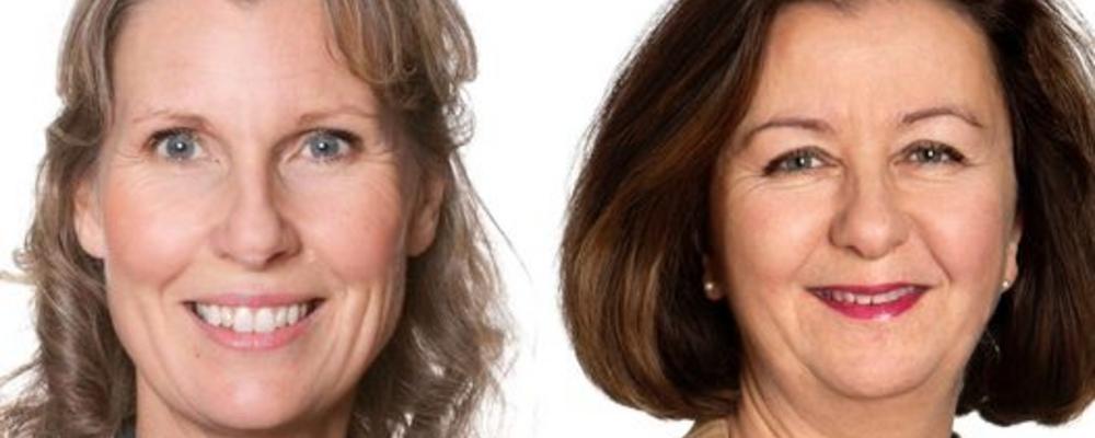 porträtt på angela bång och mona ringdal 