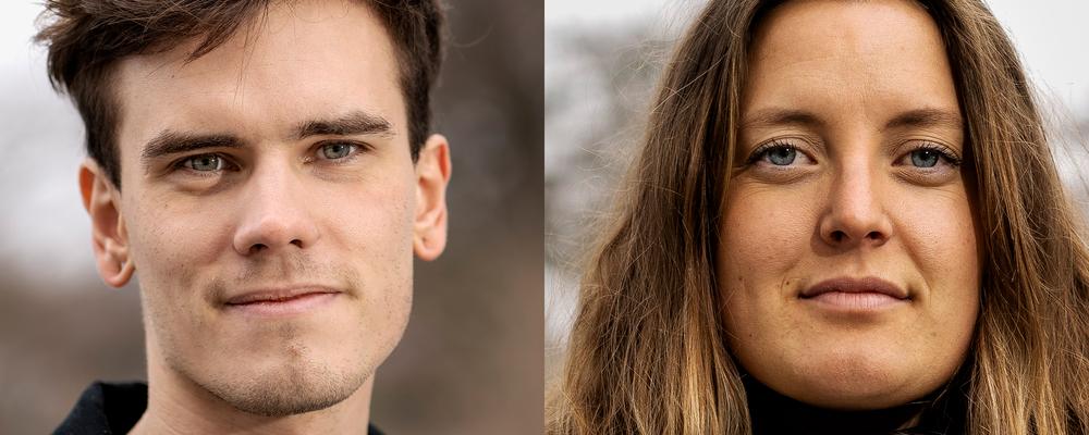 Aston Slotter och Amanda Esbjörn