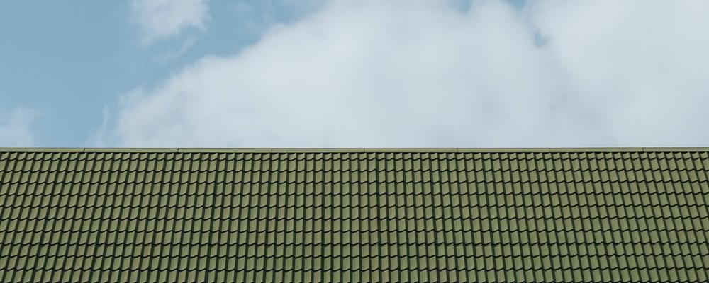 Himmel småstad hustak