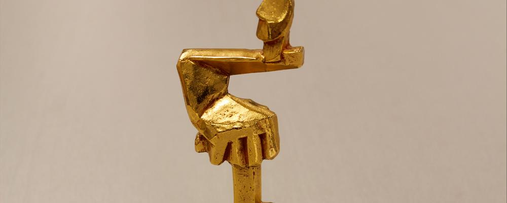 Bild på statyetten Guldspaden