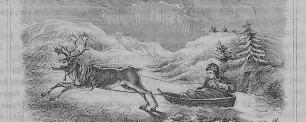 Ur Sampo Lappelill på 1860-talet, illustratör okänd.