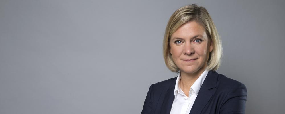 Sveriges statsminister Magdalena Andersson 