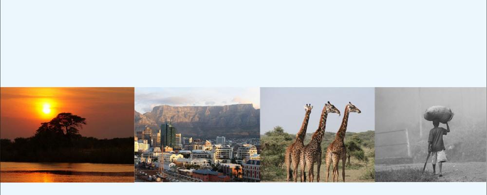 Bilder från olika delar av afrika