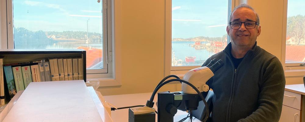 Ahmed Alryfaiy är ny forskningsingenjör på Tjärnölaboratoriet