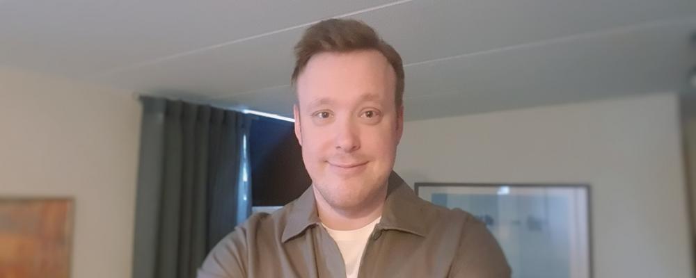 Porträtt på Joel Canderhed