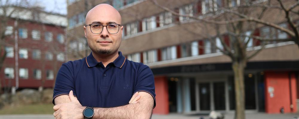 Laith Hussain-Alkhateeb, forskare vid institutionen för medicin. 