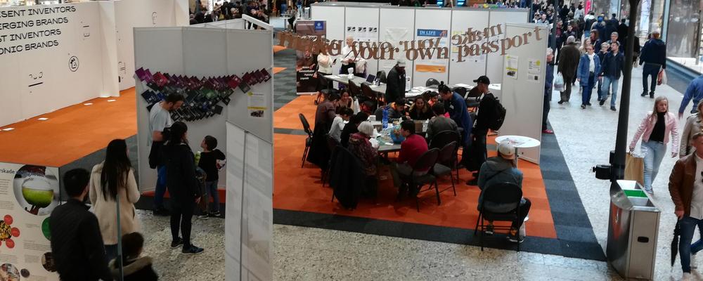 picture of people making their own passports