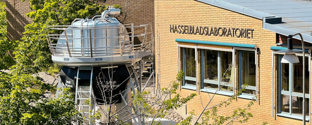 Bild på Hasselbladlaboratoriets fasad