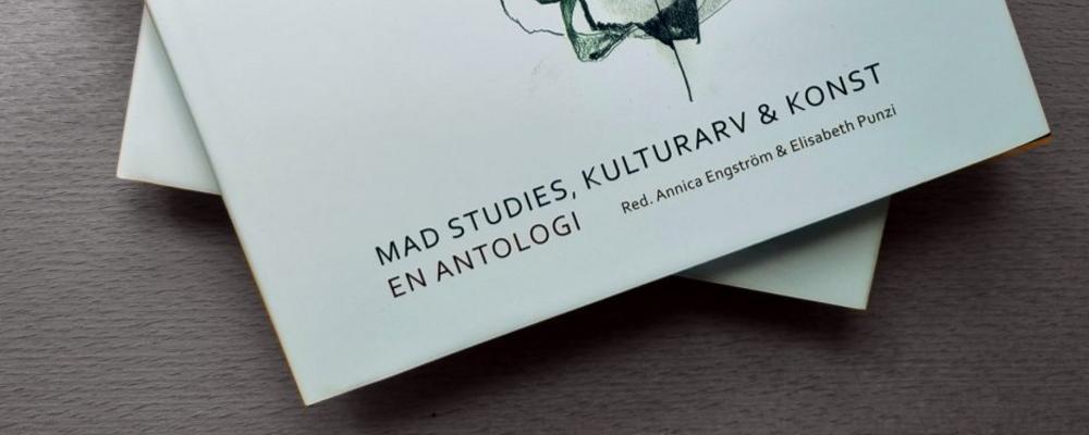 Omslagsbild på boken "Mad studies, kulturarv och konst - en antologi".