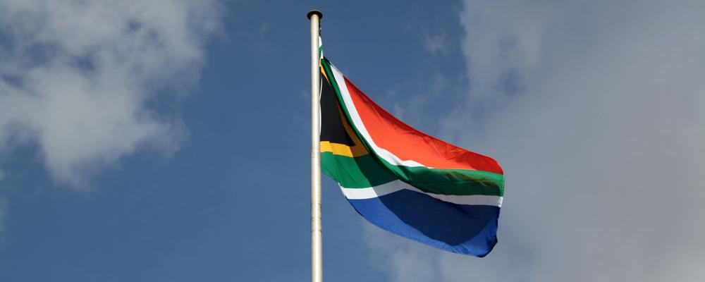 sydafrikansk flagga