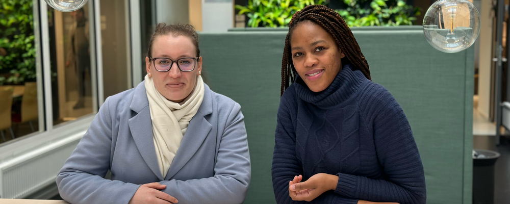Nanine och Noxolo – Utbytesstudenter från Stellenbosch