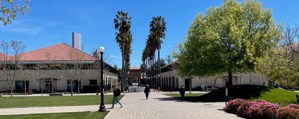 Photo of Stanford's main campus