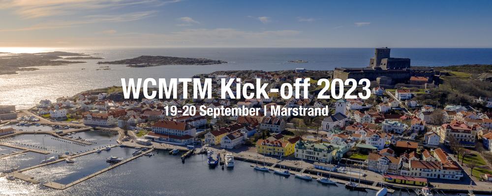 WCMTM Kick-off 2023 med bild på Marstrand