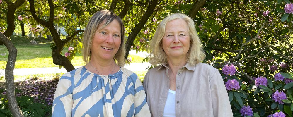 Christine Fredriksson och Christiane Andersen, forskare, lärare, författare
