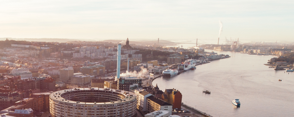View of Gothenburg. 