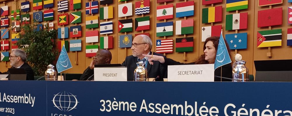Ola Wetterberg elected President, ICCROM General Assembly Rome