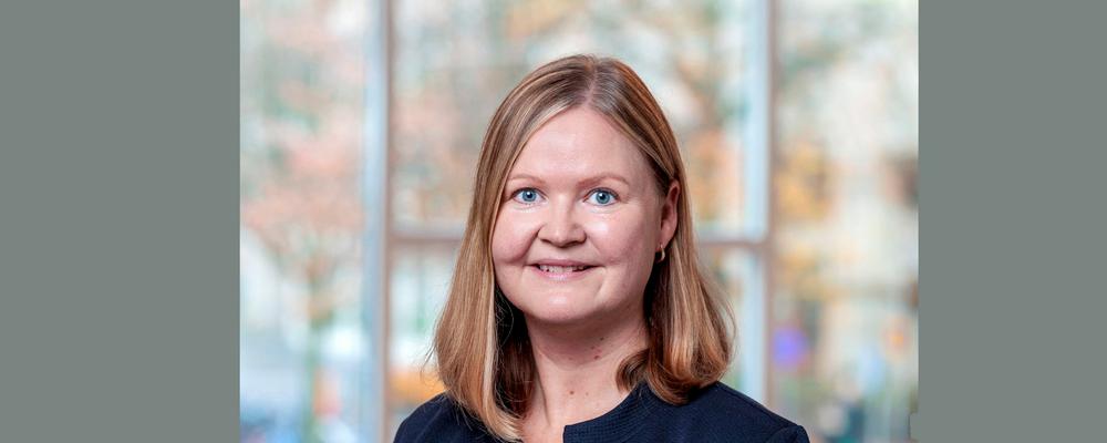 Porträtt på Linda Berg