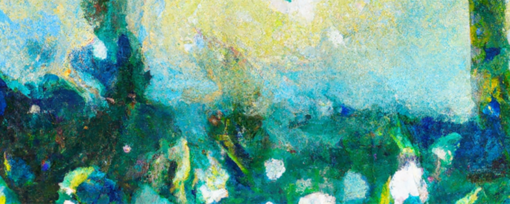 An abstract blur of many colours