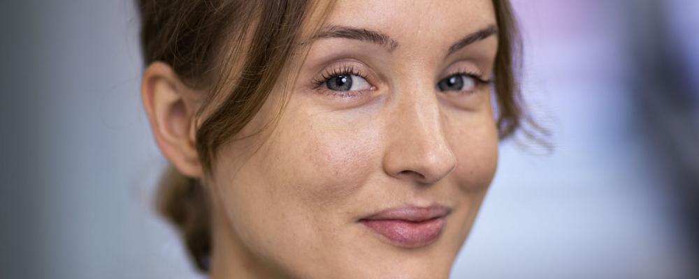 Porträtt på Amanda Ramsälv