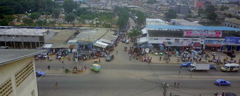 Marknaden i Abidjan