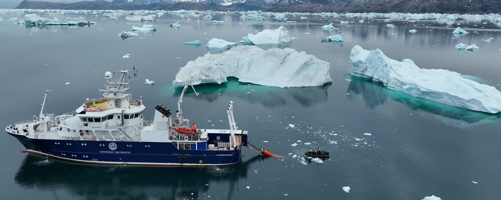 R/V Skagerak in Greenland 2023