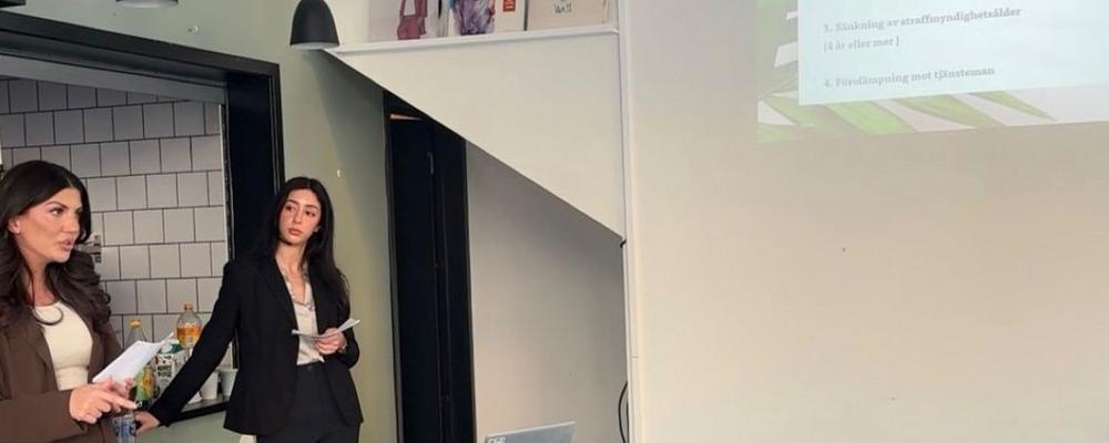 Asrin Reza föreläser