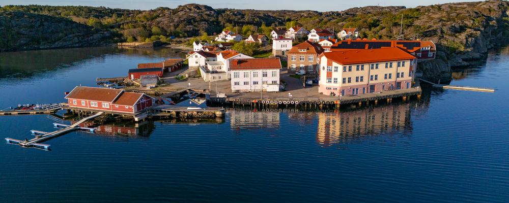 Flygbild över Kristineberg Center