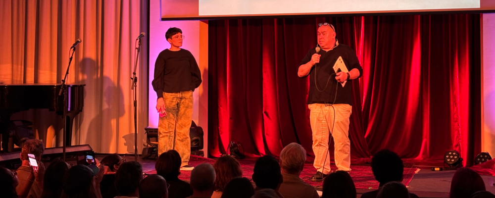 Picture of Prof. Natasha Llorens and Prof. Mick Wilson