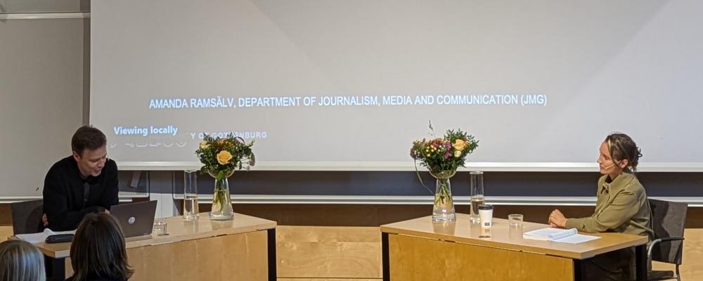 Amanda Ramsälv's presentation