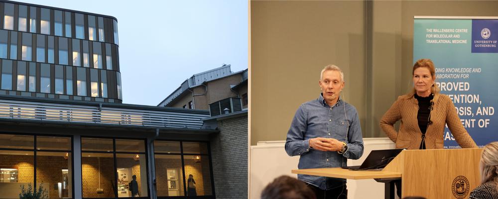Göran Hilmersson och Jenny Nyström inledde seminariet