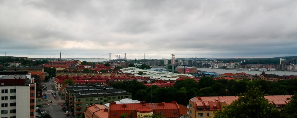 Utsiktsbild över Göteborg 