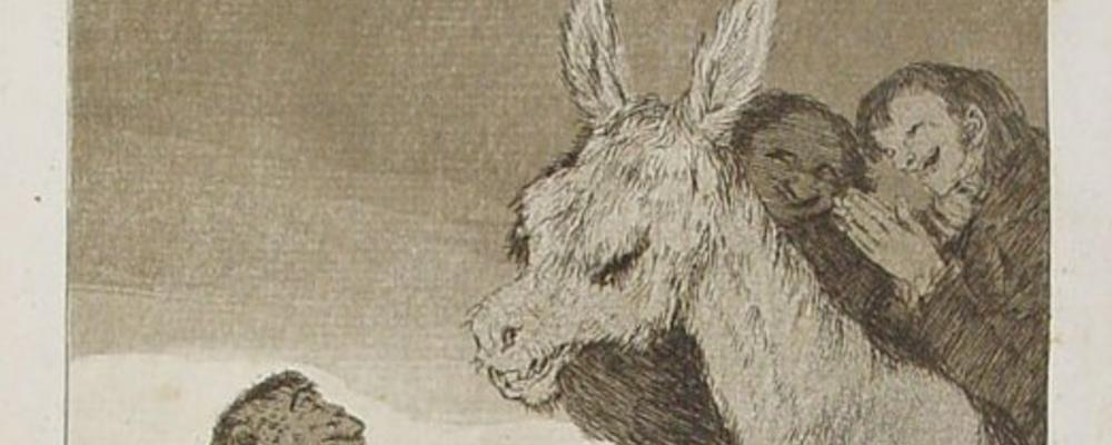 Goya - Capricho #38 (1799)