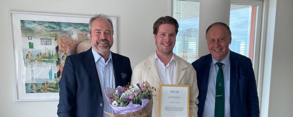 2025 års mottagare av Sten-Olof Palm stipendium