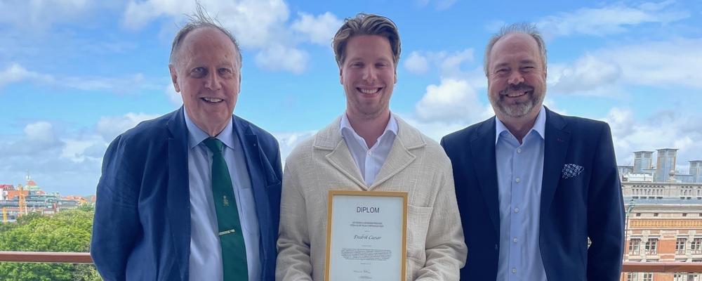 2025 års mottagare av Sten-Olof Palm stipendium