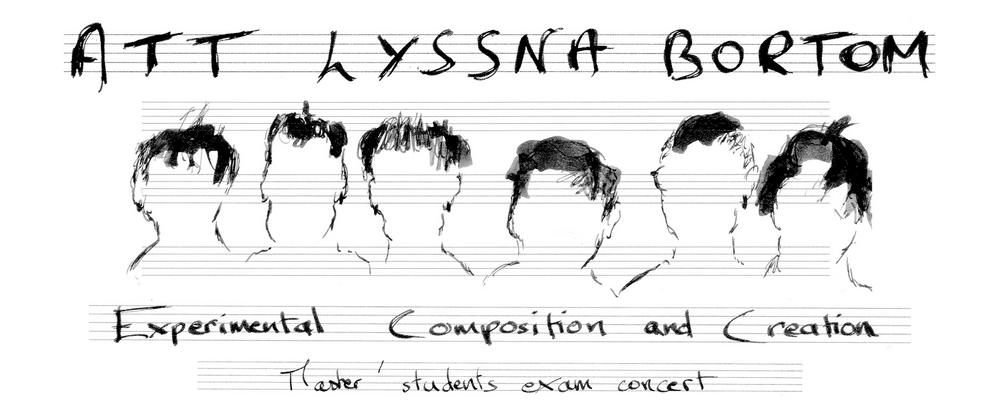 En teckning på notpapper