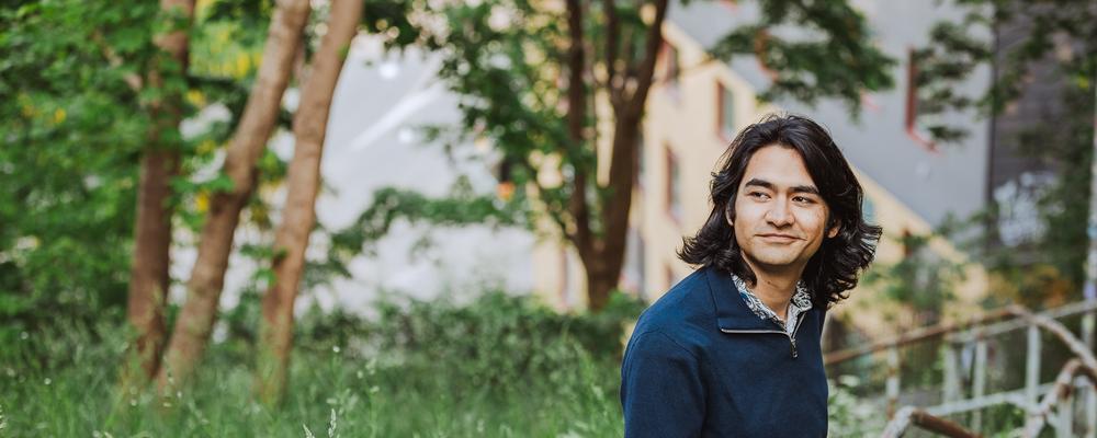 Image of Juan standing outside