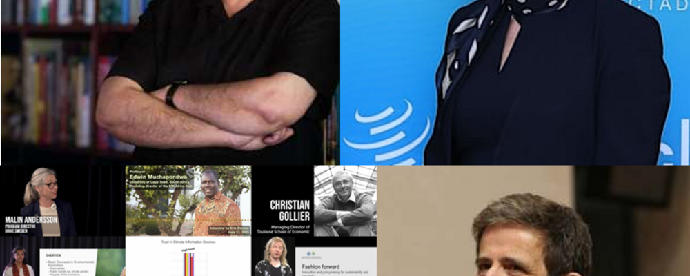 Speakers at the launch event and teachers in the course