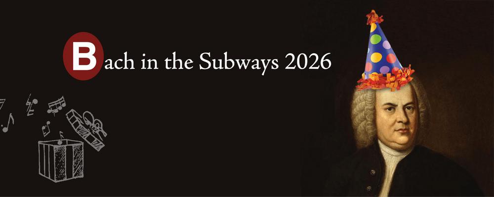 En bild på Bach i partyhatt