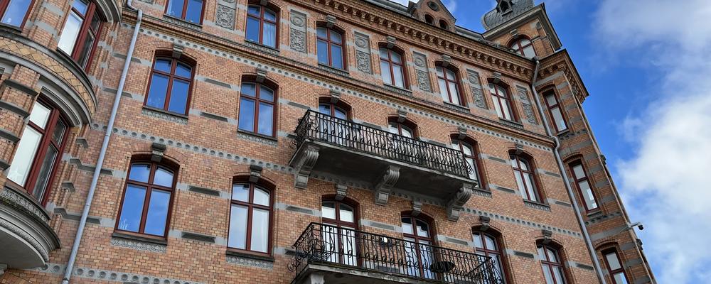 Byggnad på Järntorget i Göteborg, foto.