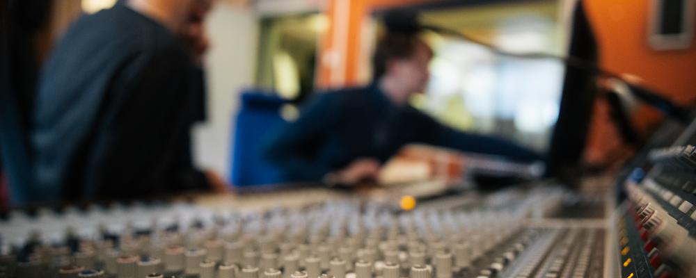 En inspelningsstudio